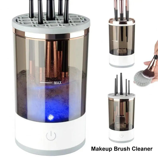 Cosmetic Brush Cleaner Multifunctional Electric Makeup Brush Cleaner with Usb Power 7000rpm Automatic Machine Dryer for Cosmetic