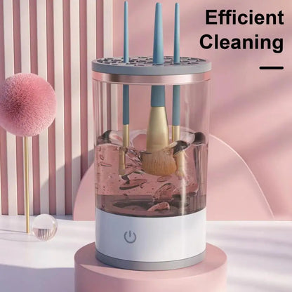 Cosmetic Brush Cleaner Multifunctional Electric Makeup Brush Cleaner with Usb Power 7000rpm Automatic Machine Dryer for Cosmetic