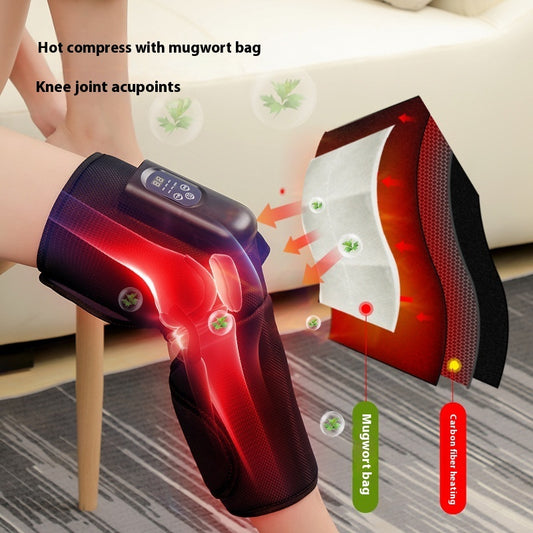 Electric Heating Knee Pad Calf Airbag Old Cold Leg Joint Air Wave Knee Massager